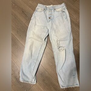 Universal Thread Light Blue Distressed Jeans